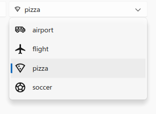 Fluent 2 menu