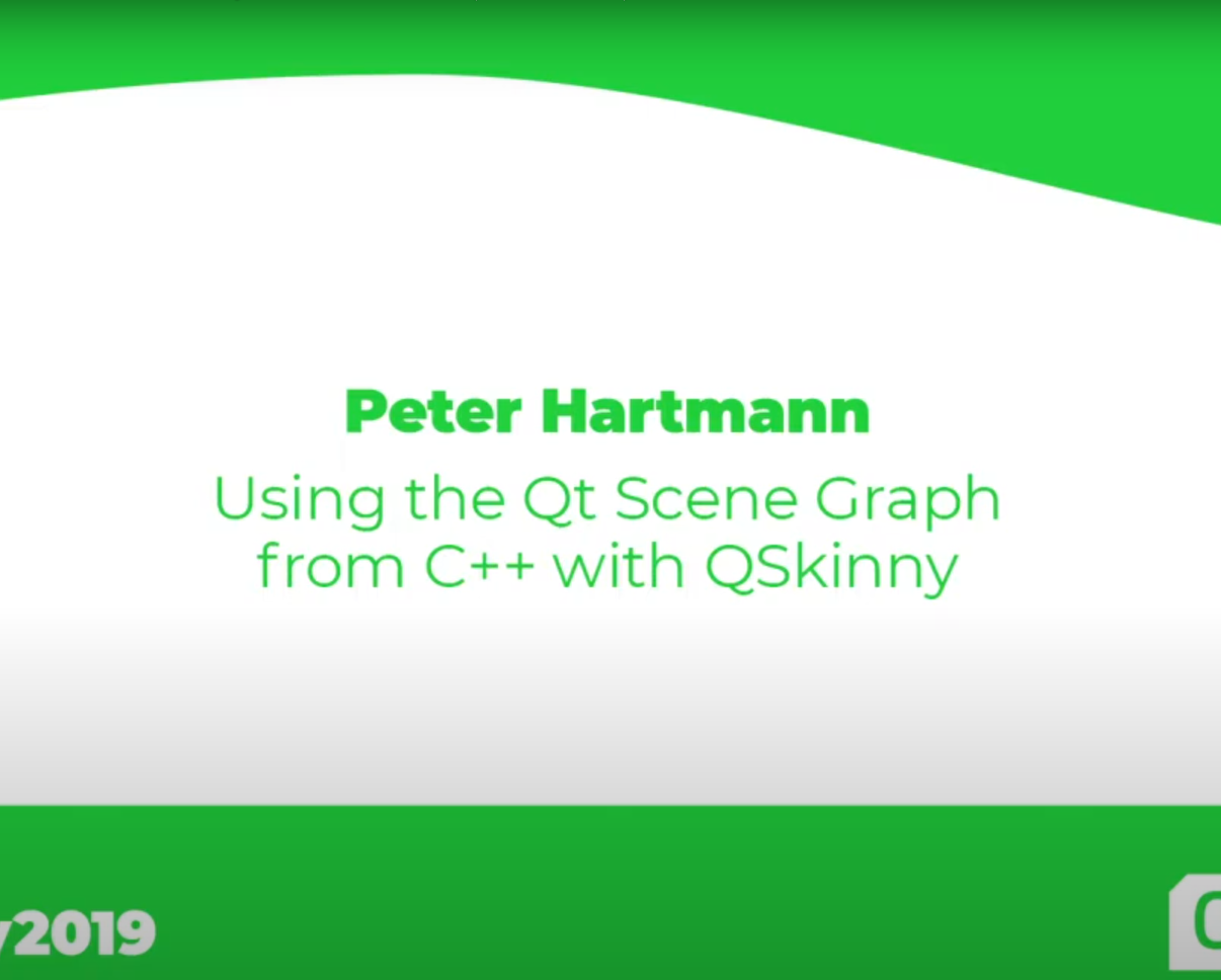 Using the Qt Scene Graph from C++ with QSkinny